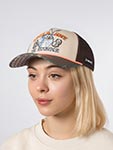 Бейсболка CAPSLAB арт. CL/LOO13/1/PCSMBUB Looney Tunes Bugs Bunny (кремовый / оливковый)